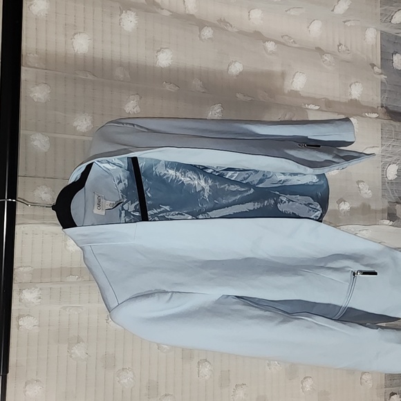 CARMEN MARC VALVO Light blue blazer - Picture 1 of 3